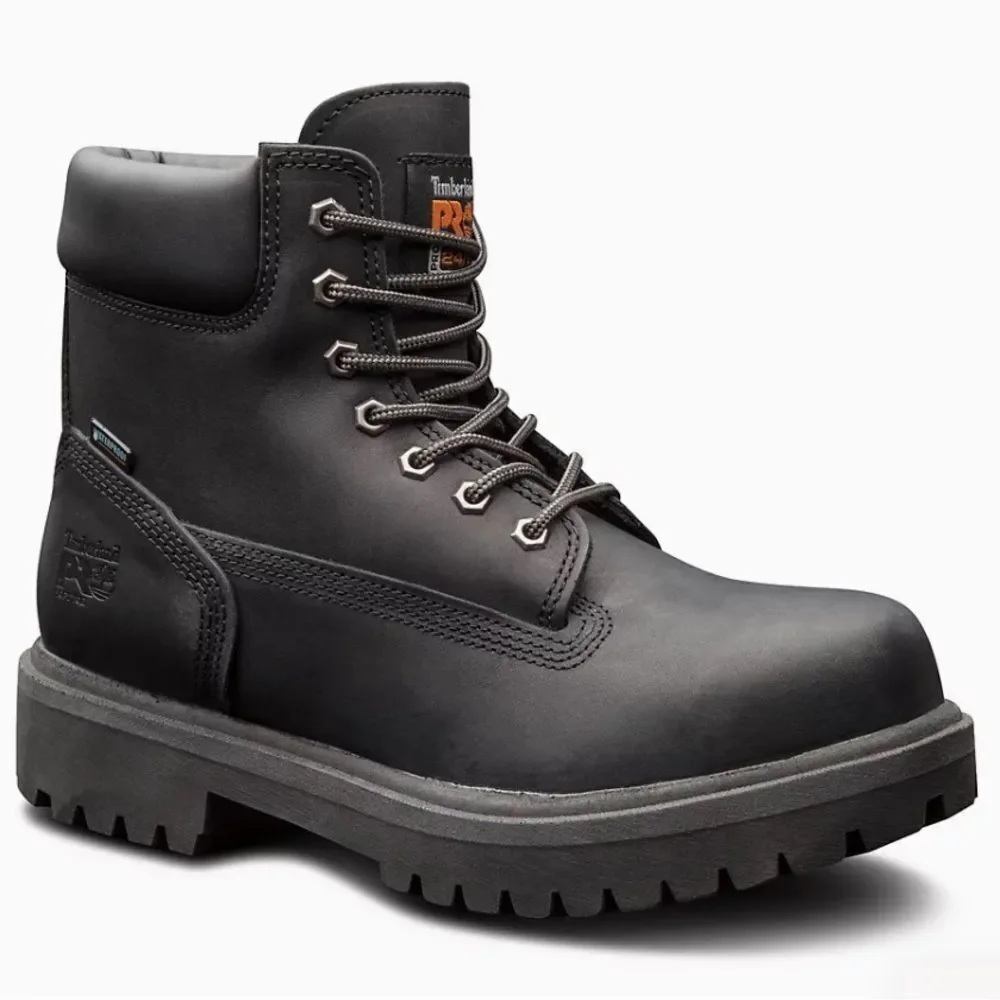 Timberland PRO Direct Attach Men's‎ Waterproof 6-in. Work Boots 11.5 Blk NWOB